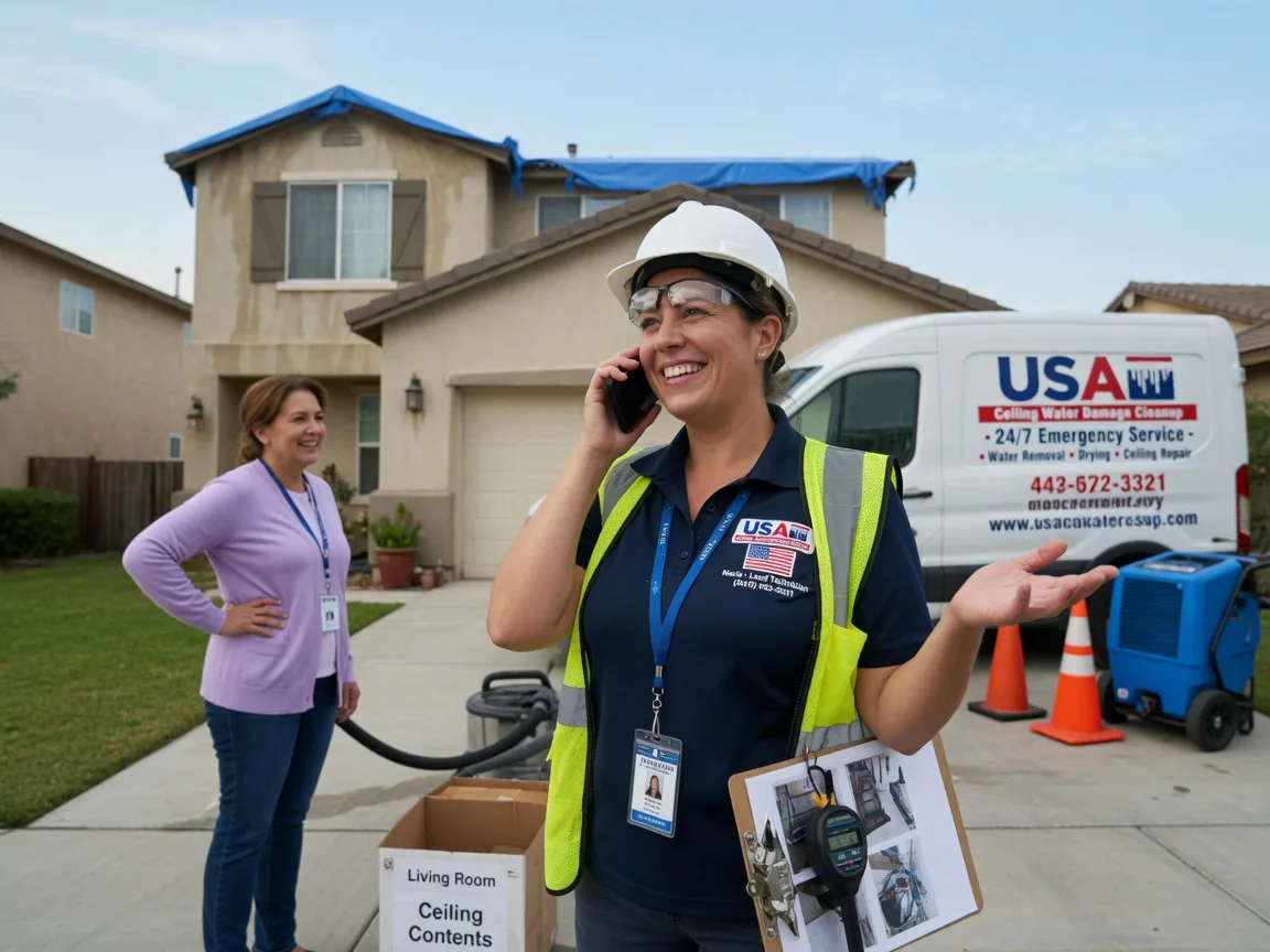 Ceiling Water Damage Restoration Aviston, IL FAQs